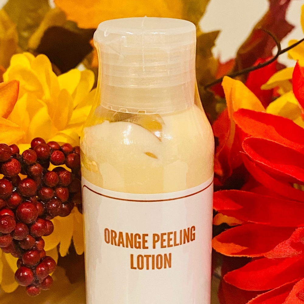 Orange 🍊 peel lotion